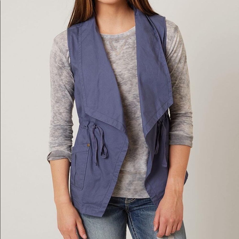 Me Jane Canvas Flyaway Vest